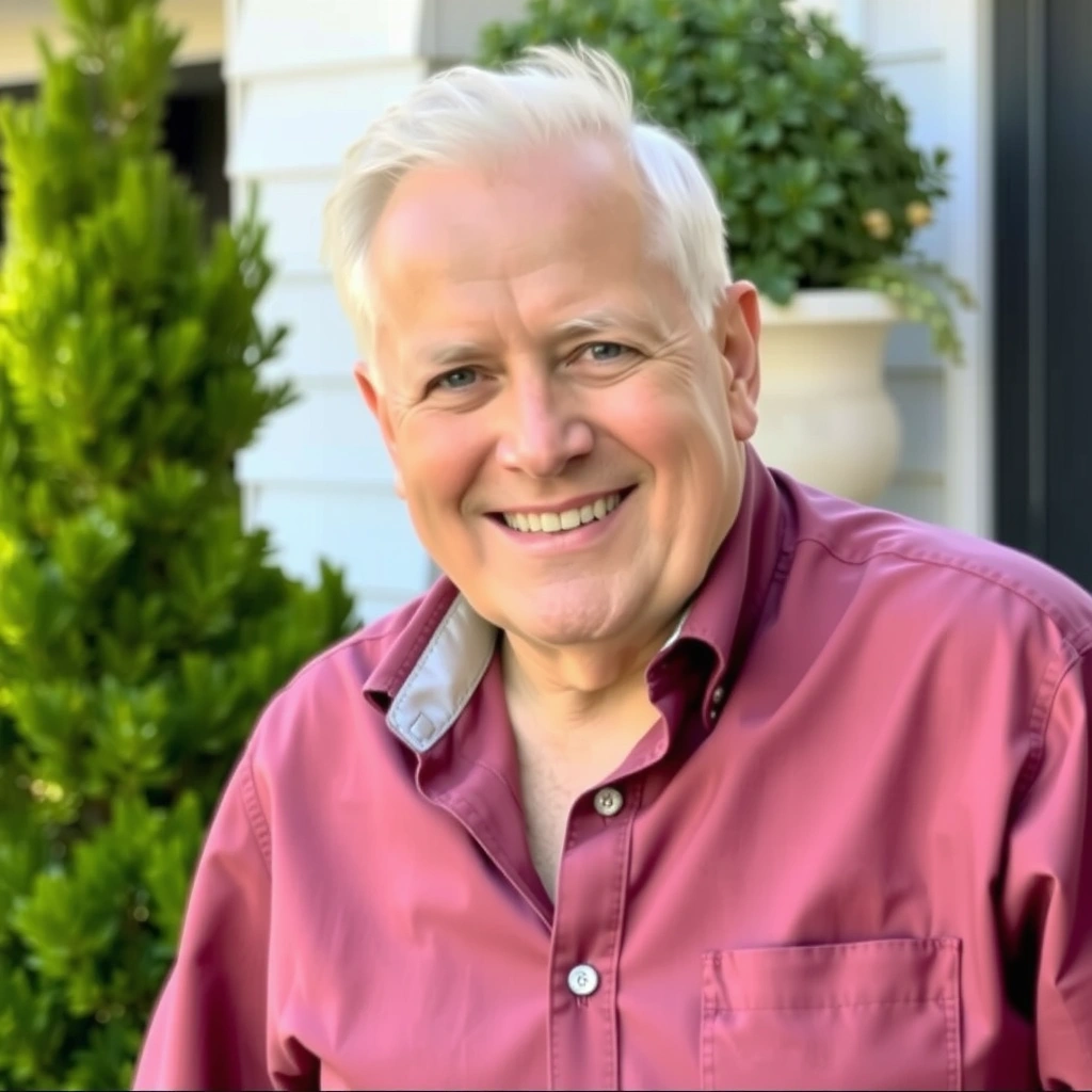 Client Robert D. looking happy and revitalized